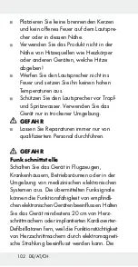 Preview for 102 page of Silvercrest 279324 Operation And Safety Notes