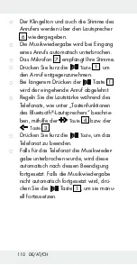 Preview for 110 page of Silvercrest 279324 Operation And Safety Notes