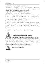 Предварительный просмотр 38 страницы Silvercrest 279334 Operating Instructions And Safety Instructions