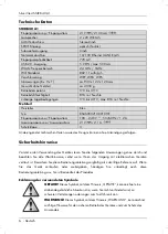 Preview for 8 page of Silvercrest 279409 Operating Instructions And Safety Instructions