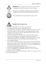 Предварительный просмотр 9 страницы Silvercrest 279409 Operating Instructions And Safety Instructions