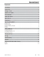 Preview for 4 page of Silvercrest 279508 Operating Instructions Manual