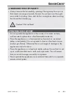 Preview for 8 page of Silvercrest 279508 Operating Instructions Manual