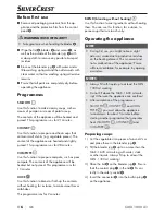 Preview for 9 page of Silvercrest 279508 Operating Instructions Manual