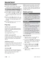 Preview for 23 page of Silvercrest 279508 Operating Instructions Manual