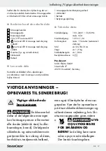 Preview for 16 page of Silvercrest 279763 Operating Instructions  And Safety Advice