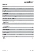 Предварительный просмотр 4 страницы Silvercrest 280098 Operating Instructions Manual