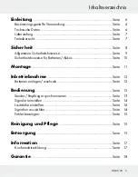 Preview for 5 page of Silvercrest 280620 Assembly, Operating And Safety Instructions