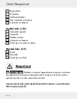 Preview for 64 page of Silvercrest 280620 Assembly, Operating And Safety Instructions