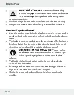 Preview for 66 page of Silvercrest 280620 Assembly, Operating And Safety Instructions