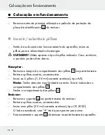 Preview for 96 page of Silvercrest 280620 Assembly, Operating And Safety Instructions