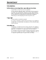 Preview for 5 page of Silvercrest 280641 Operating Instructions Manual