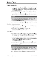 Preview for 103 page of Silvercrest 280642 Operating Instructions Manual