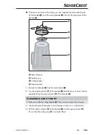 Предварительный просмотр 16 страницы Silvercrest 281321 Operating Instructions Manual