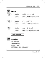 Preview for 33 page of Silvercrest 281659 Operating Instructions And Safety Instructions