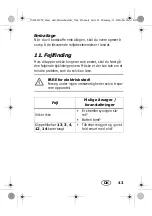 Предварительный просмотр 45 страницы Silvercrest 281952 Operating Instructions Manual