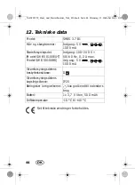 Предварительный просмотр 46 страницы Silvercrest 281952 Operating Instructions Manual