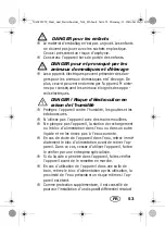 Предварительный просмотр 55 страницы Silvercrest 281952 Operating Instructions Manual