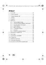 Предварительный просмотр 78 страницы Silvercrest 281952 Operating Instructions Manual