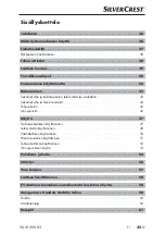 Предварительный просмотр 39 страницы Silvercrest 282016 Operating Instructions Manual