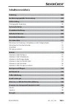 Предварительный просмотр 107 страницы Silvercrest 282016 Operating Instructions Manual