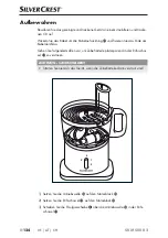 Предварительный просмотр 128 страницы Silvercrest 282016 Operating Instructions Manual