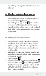 Preview for 101 page of Silvercrest 282286 Operation And Safety Notes