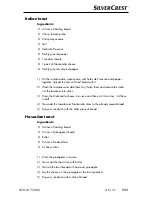 Preview for 14 page of Silvercrest 282321 Operating Instructions Manual