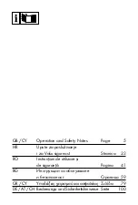 Предварительный просмотр 2 страницы Silvercrest 282352 Operation And Safety Notes