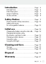 Preview for 5 page of Silvercrest 282352 Operation And Safety Notes