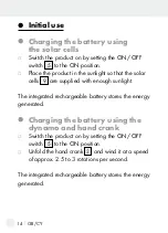 Preview for 14 page of Silvercrest 282352 Operation And Safety Notes