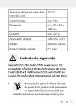 Preview for 45 page of Silvercrest 282352 Operation And Safety Notes