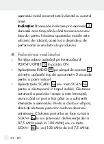 Preview for 52 page of Silvercrest 282352 Operation And Safety Notes