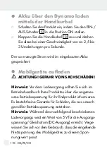 Preview for 110 page of Silvercrest 282352 Operation And Safety Notes