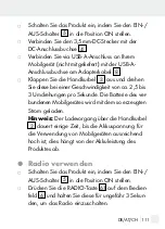 Preview for 111 page of Silvercrest 282352 Operation And Safety Notes