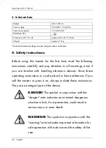 Preview for 34 page of Silvercrest 282360 Operating Instructions And Safety Instructions