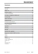 Preview for 24 page of Silvercrest 282546 Operating Instructions Manual