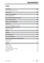 Preview for 104 page of Silvercrest 282546 Operating Instructions Manual