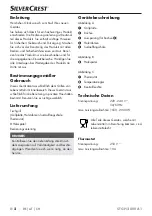 Preview for 5 page of Silvercrest 282596 Operating Instructions Manual