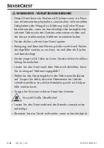 Preview for 7 page of Silvercrest 282596 Operating Instructions Manual