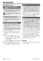 Preview for 25 page of Silvercrest 282596 Operating Instructions Manual