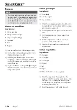 Preview for 29 page of Silvercrest 282596 Operating Instructions Manual