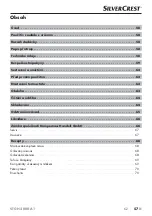 Preview for 60 page of Silvercrest 282596 Operating Instructions Manual