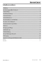 Preview for 4 page of Silvercrest 284641 Operating Instructions Manual