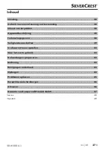 Preview for 40 page of Silvercrest 284641 Operating Instructions Manual