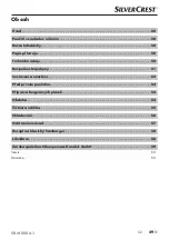 Preview for 52 page of Silvercrest 284641 Operating Instructions Manual