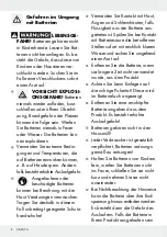 Preview for 8 page of Silvercrest 284931 Operation And Safety Notes