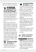 Preview for 14 page of Silvercrest 284931 Operation And Safety Notes