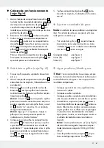 Preview for 49 page of Silvercrest 284931 Operation And Safety Notes