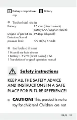 Предварительный просмотр 23 страницы Silvercrest 284933 Operation And Safety Notes Translation Of The Original Instructions